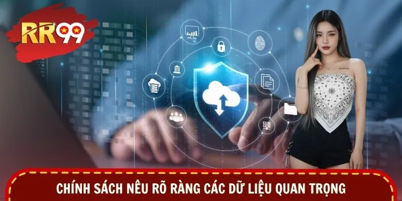Chính sách nêu rõ ràng các dữ liệu quan trọng