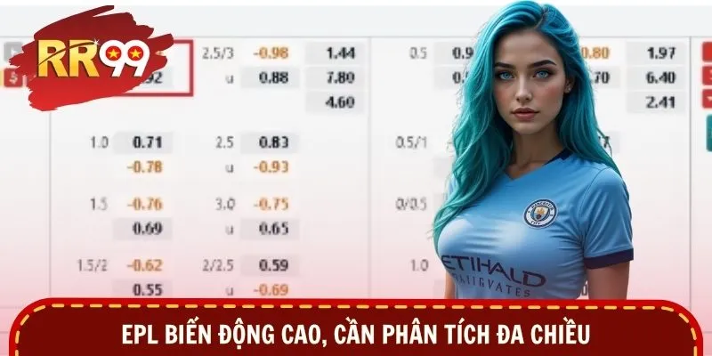EPL biến động cao, cần phân tích đa chiều