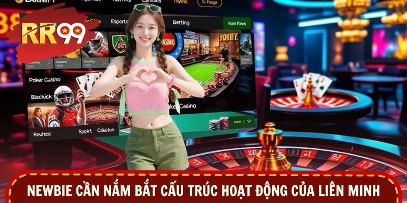 Newbie cần nắm bắt cấu trúc hoạt động của liên minh