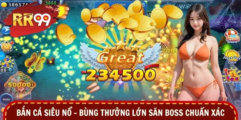 Trải nghiệm đại dương sôi động trong bắn cá siêu nổ